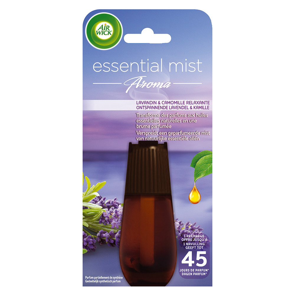 Recharge pour diffuseur de parfum Essential Mist lavandin 20 ml