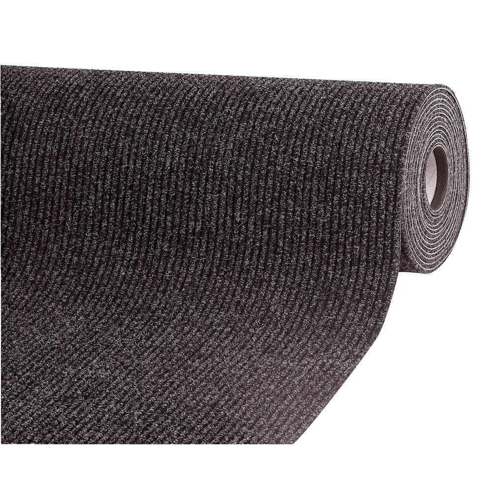 Tapis couloir absorbant Passage anthracite sur mesure largeur 0,67 m