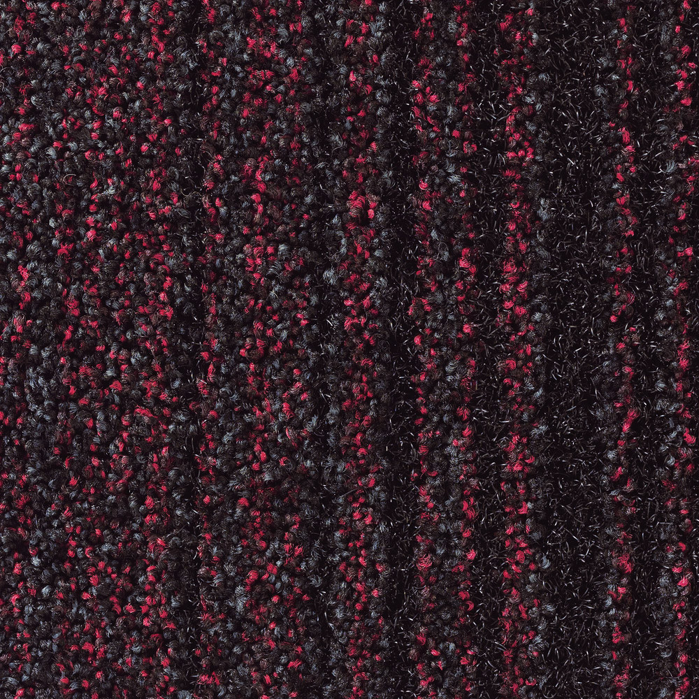 Tapis grattant absorbant ultra confort rouge 60 x 100 cm