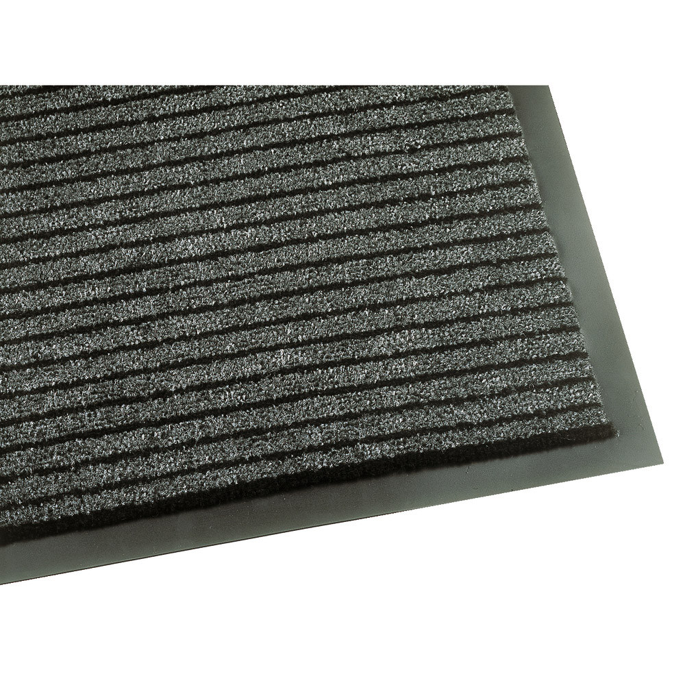 Tapis d'entrée absorbant Linéa gris 0,60 x 0,90 m