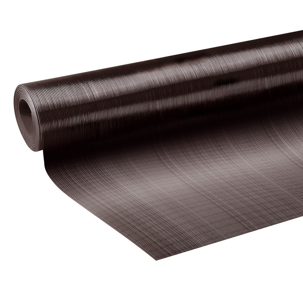 Tapis caoutchouc strié sur mesure largeur 1 m