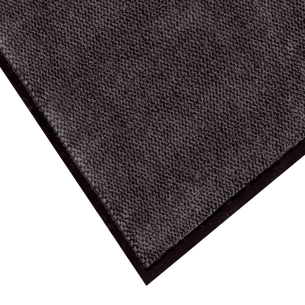 Tapis d'entrée absorbant Assouan gris 1,30 x 1,80 m