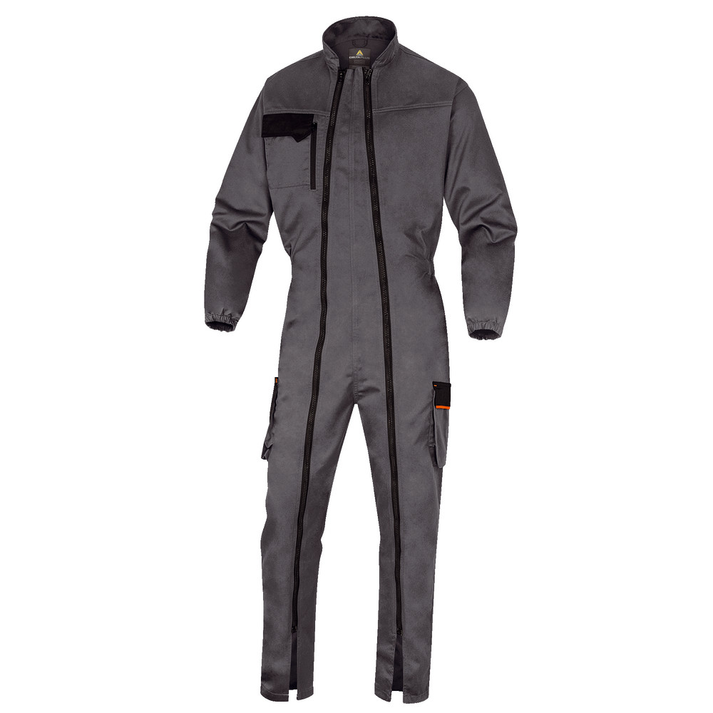 Combinaison de travail double zip Mach 2 DeltaPlus, coloris gris, taille M