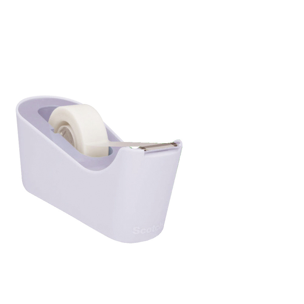 Dévidoir C18 coloris bleu lavande avec 6 rouleaux de Scotch 3 M
