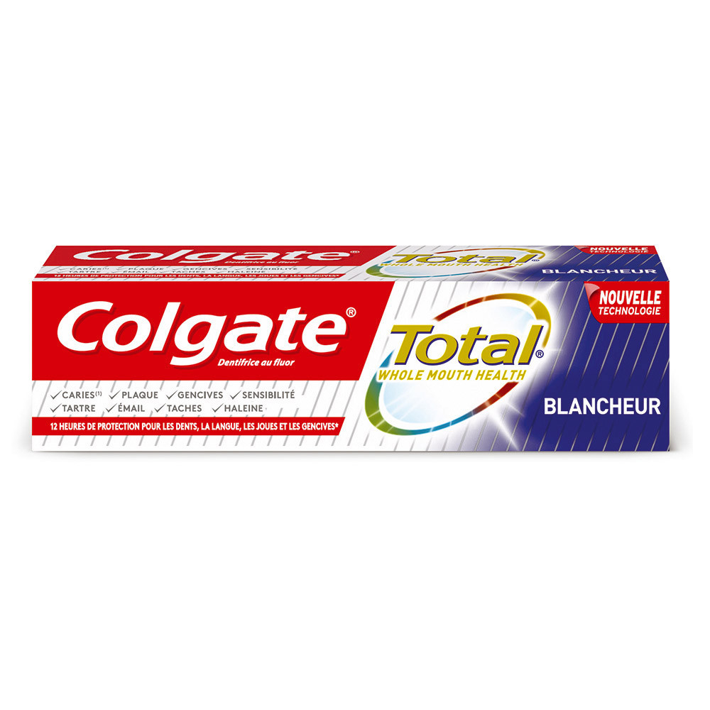 Dentifrice Colgate Total blancheur, tube de 75 ml