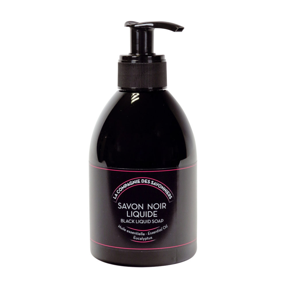 Savons noir La Compagnie des Savonniers 300 ml, lot de 6