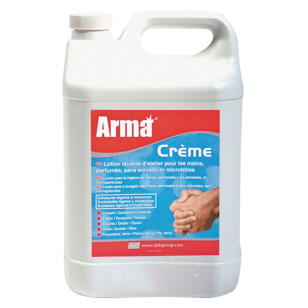 Lotion lavante Arma Crème, bidon de 5 L