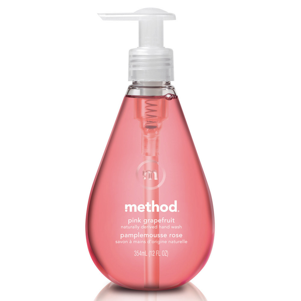 Savons écologiques Ecover pamplemousse rose 350 ml, lot de 6