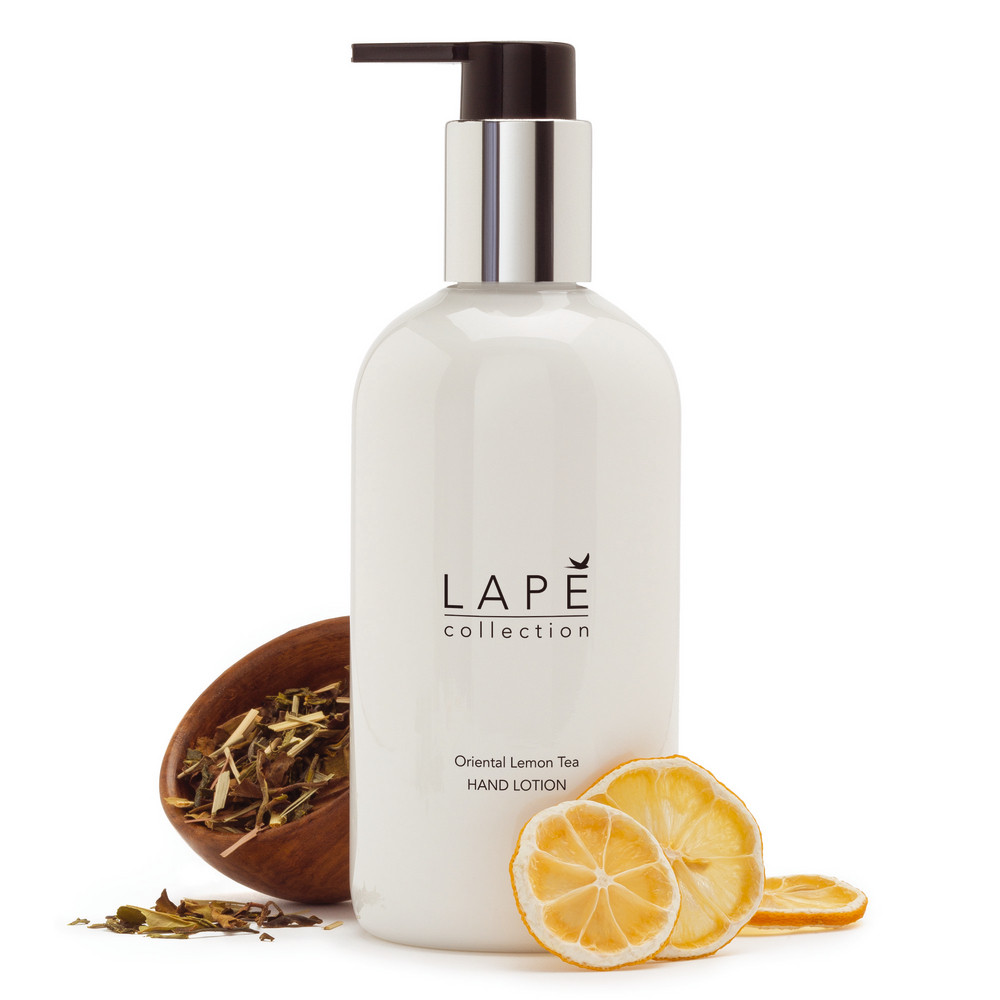 Lotion hydratante Lapé thé citron oriental, 8 flacons de 300 ml