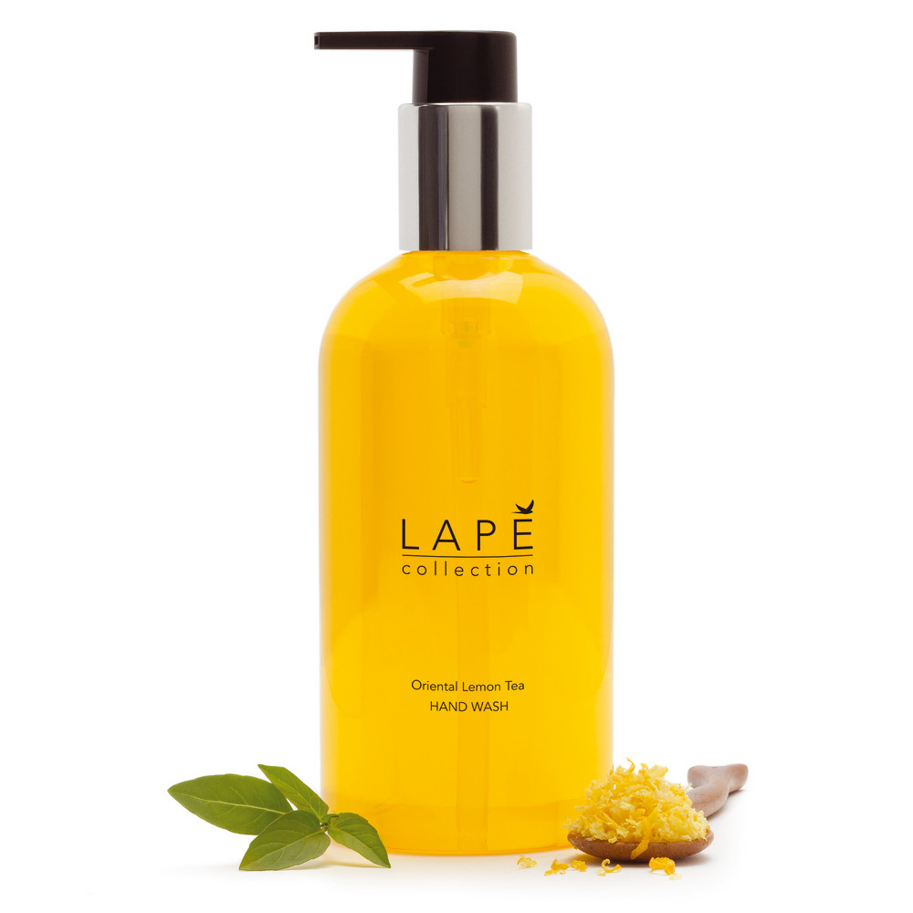 Savons mains Lapé thé citron oriental 300 ml, lot de 8