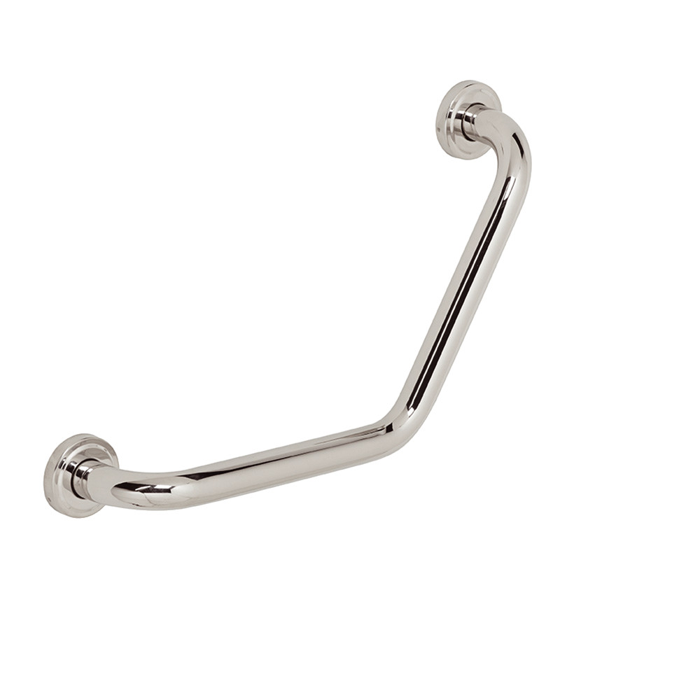 Barre de relèvement chromée coudée