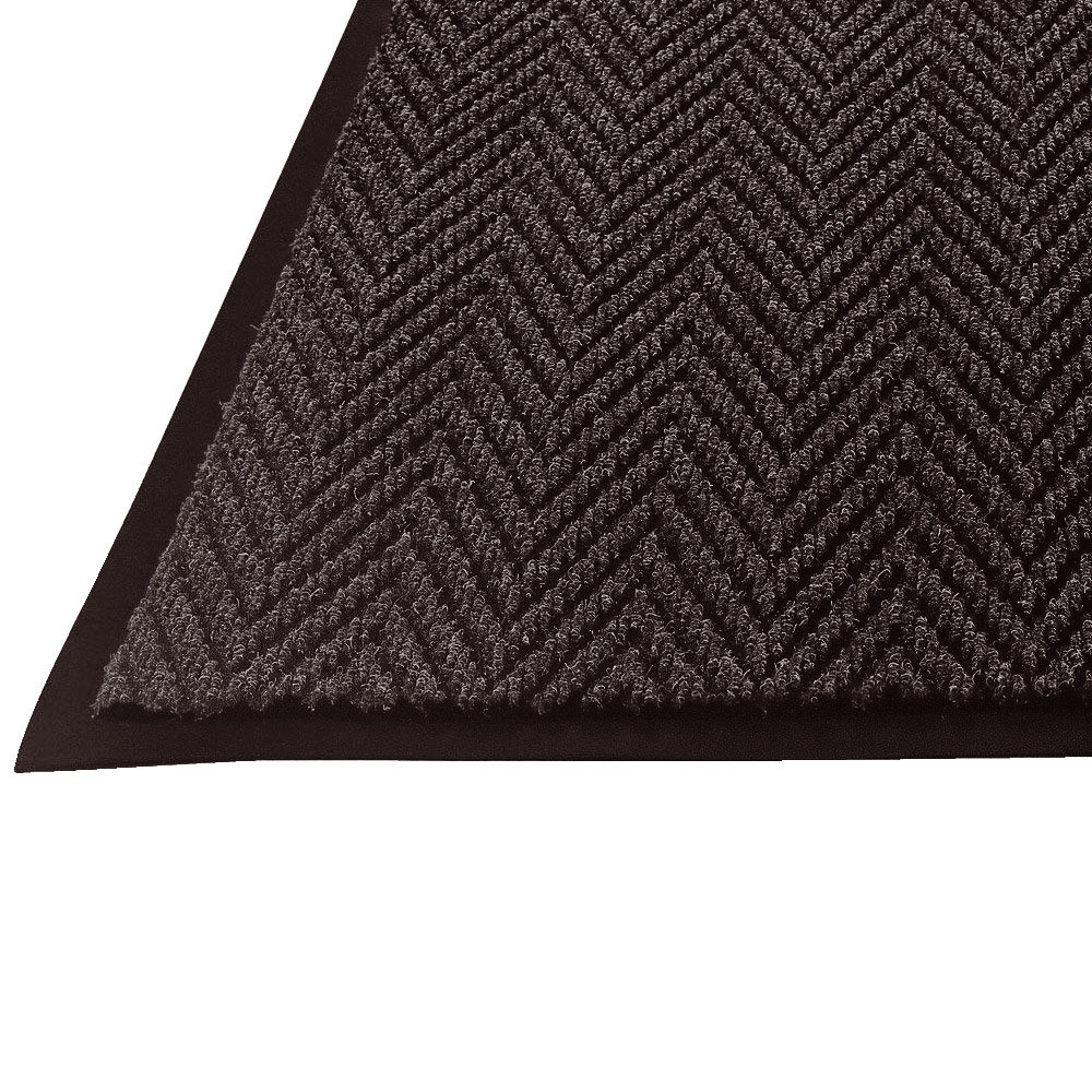 Tapis grattant absorbant chevron 1er prix anthracite 90 x 150 cm
