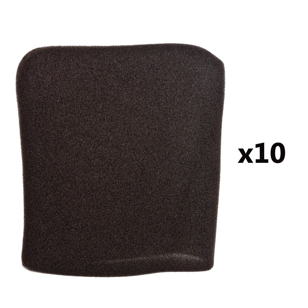 10 filtres mousse pour aspirateur EWT CS4 Comfort