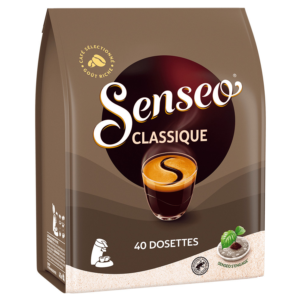 40 dosettes de café SENSEO® Classique