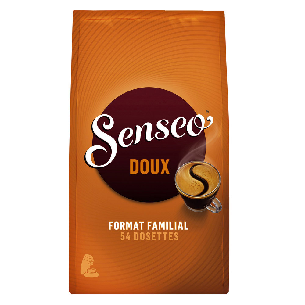 54 dosettes de café SENSEO® Doux