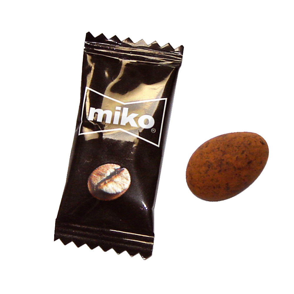 Amandines enrobées de chocolat Miko, lot de 200
