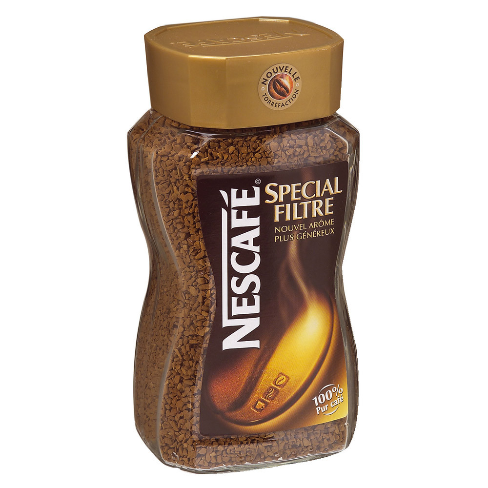 Café soluble Nescafé Spécial filtre, flacon de 200 g