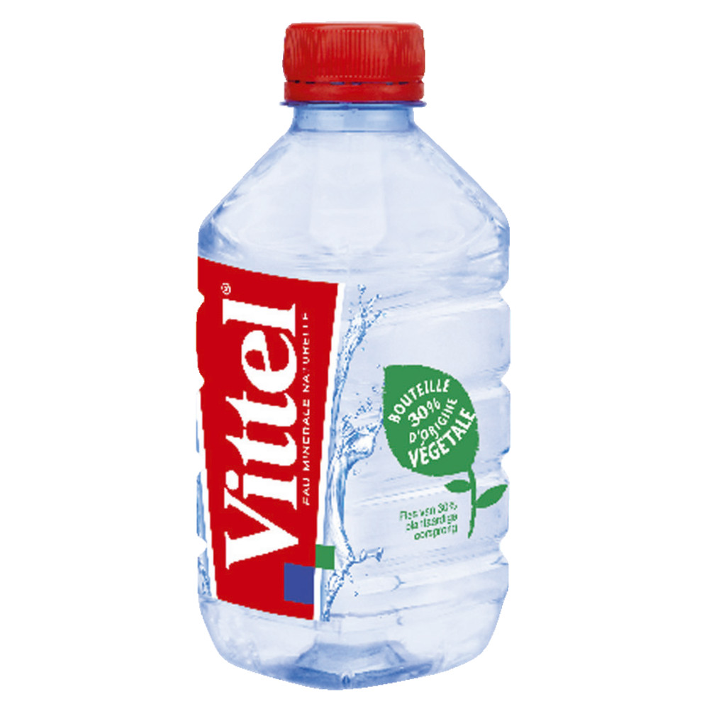 Eau plate Vittel, en bouteille, lot de 24 x 33 cl