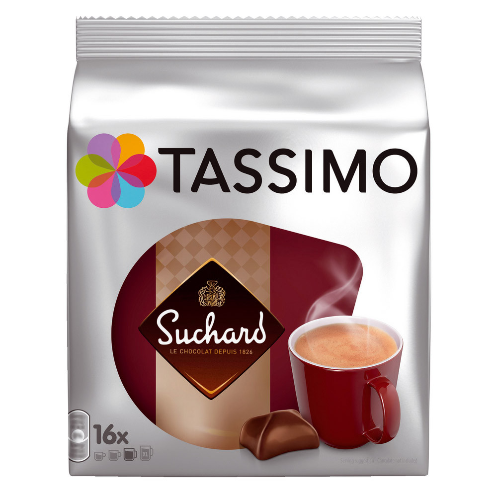16 dosettes T-Discs Tassimo Suchard