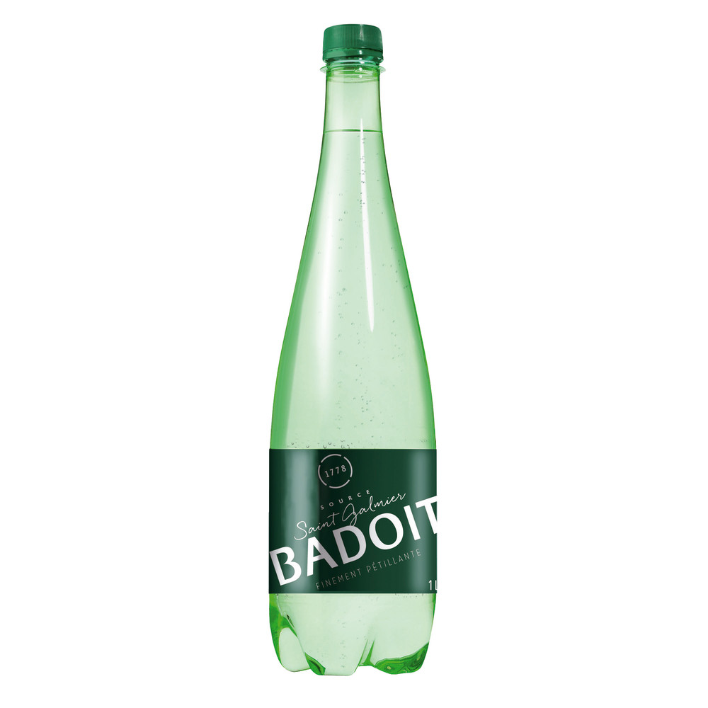 Eau gazeuse Badoit, en bouteille, lot de 6 x 1 L