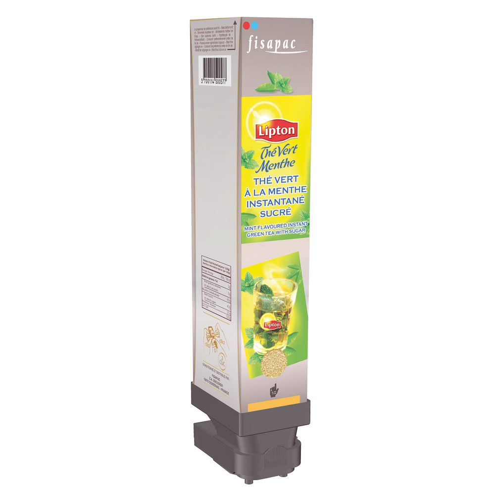 Cartouche boisson chaude Fisapac, Thé vert menthe Lipton