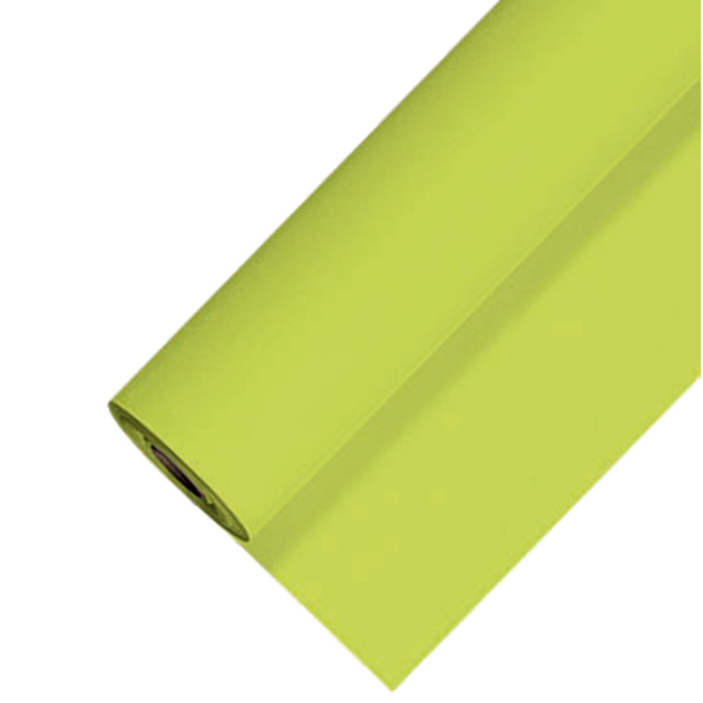 Nappe non tissé en rouleau de 1,20 x 25 m, coloris vert kiwi
