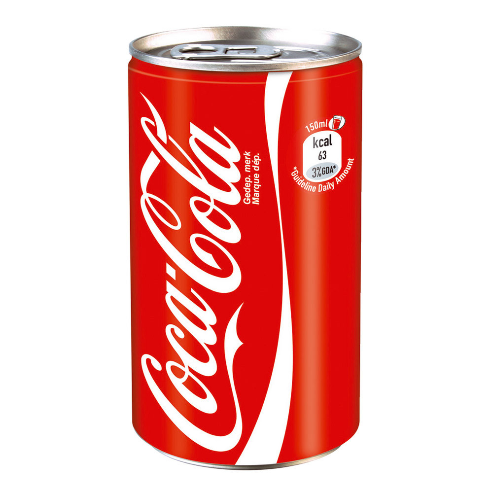 Soda Coca-Cola, en canette, lot de 24 x 15 cl