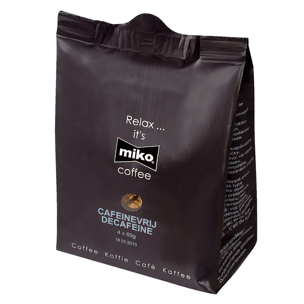 12 paquets de 4 filtres doses café Miko Décafeiné