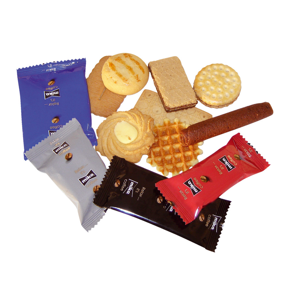 Biscuits Miko, assortiment, boîte de 125 biscuits
