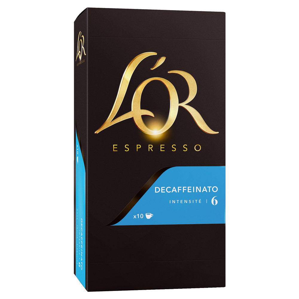 10 capsules de café L'Or EspressO Decaffeinato