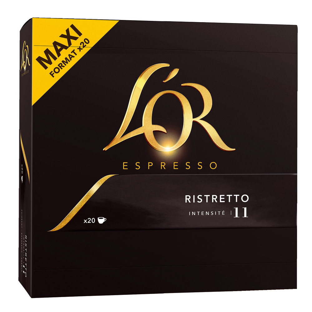 20 capsules de café L'Or EspressO Ristretto