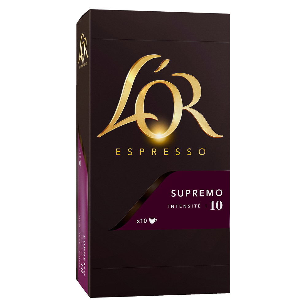 10 capsules de café L'Or EspressO Supremo