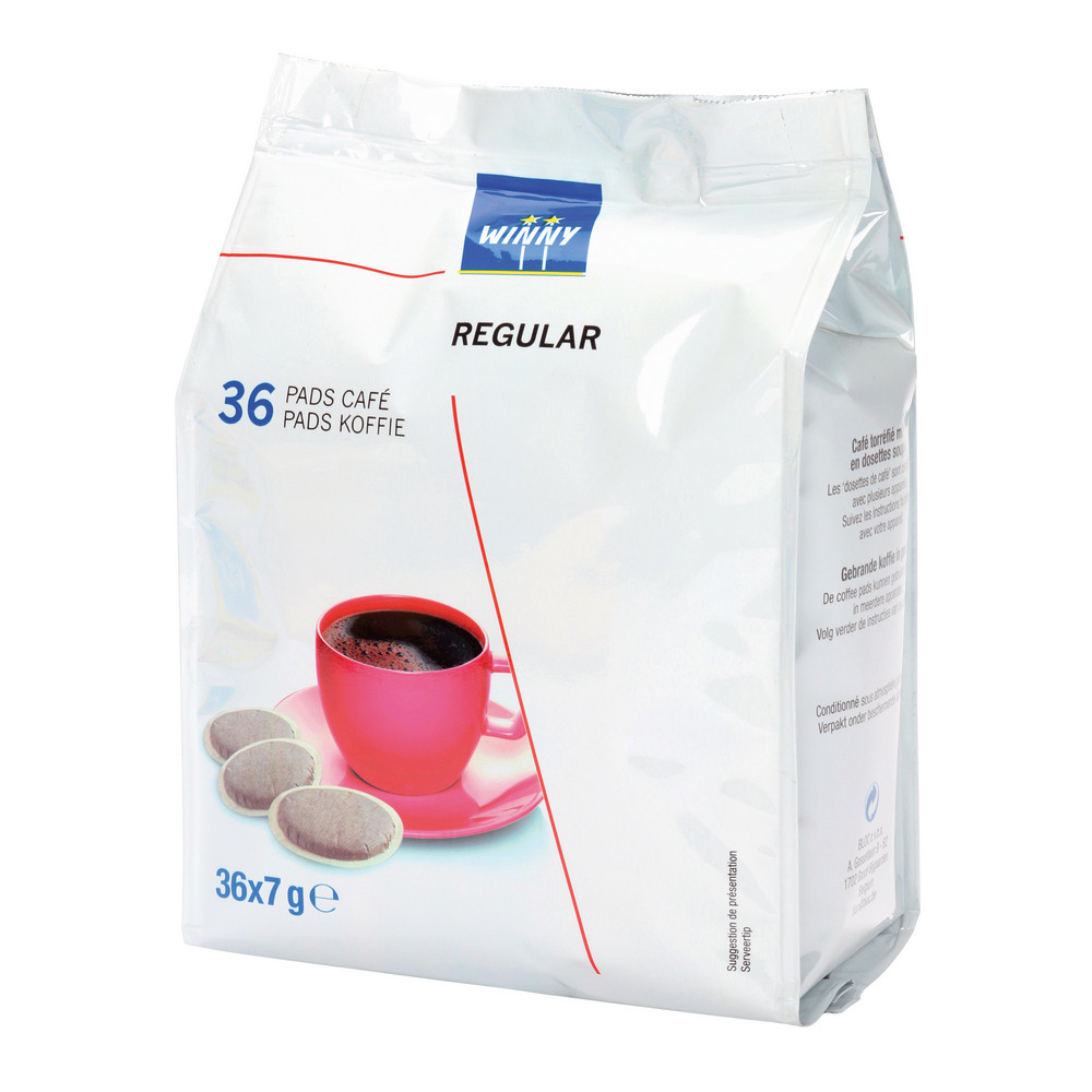 36 dosettes de café Winny Classic
