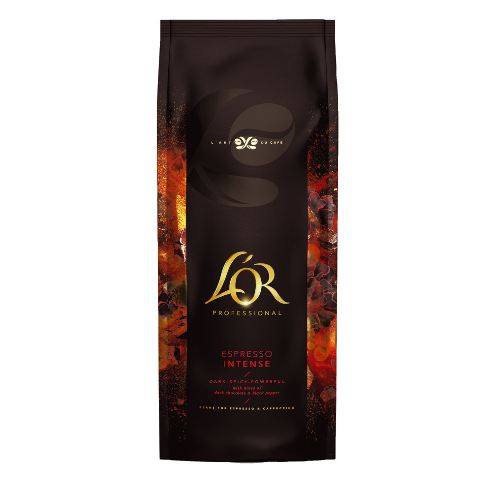 Café en grains L'Or Splendide, 100% Arabica, paquet de 1 kg