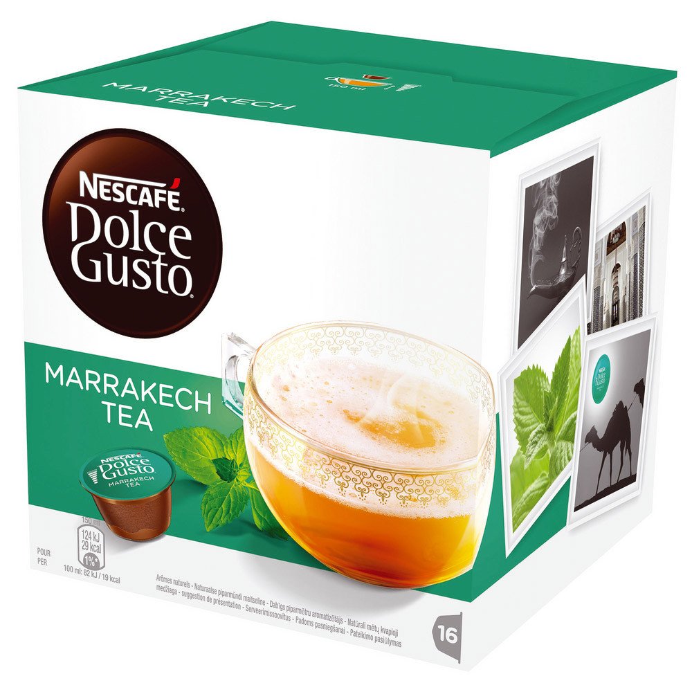 Nescafé Dolce Gusto Thé Marrakech, boîte de 16 capsules