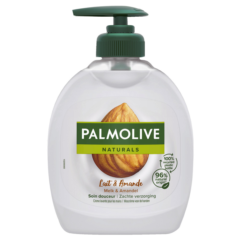Savons Palmolive lait d'amande 300 ml, lot de 12