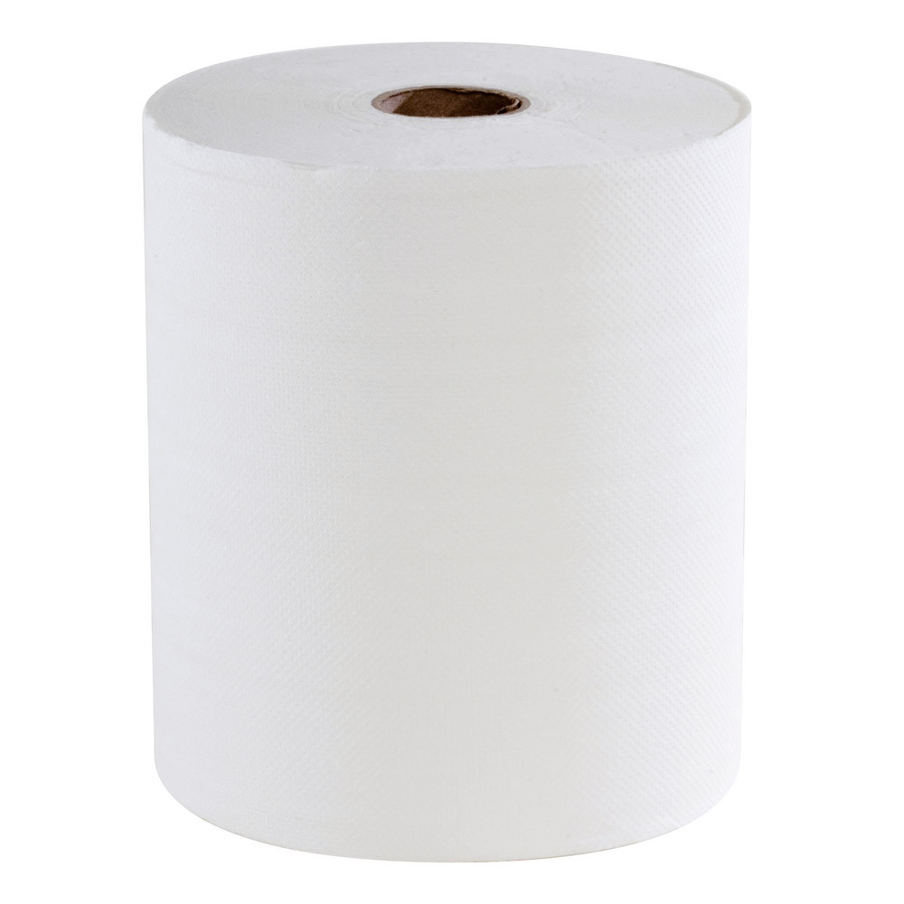 Rouleaux essuie-mains pure ouate 2 épaisseurs, lot de 6