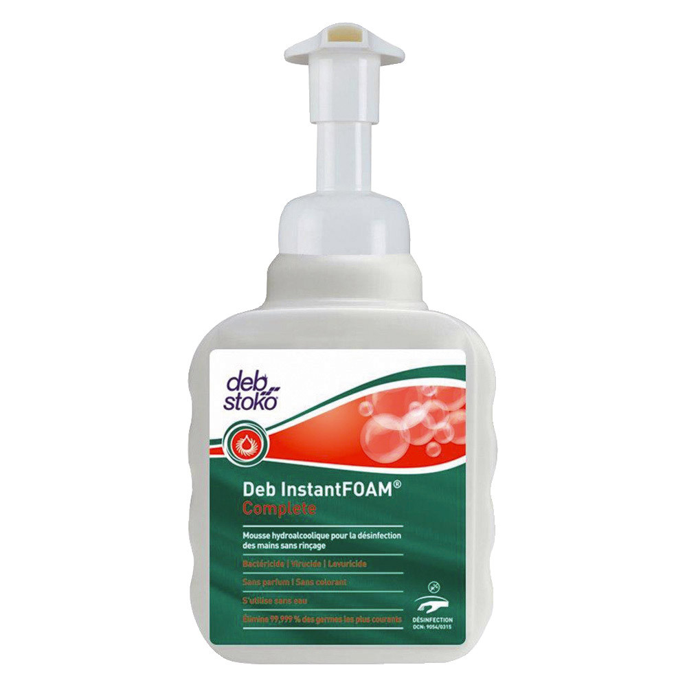 Mousse hydroalcoolique Instant Foam, flacon pompe de 400 ml