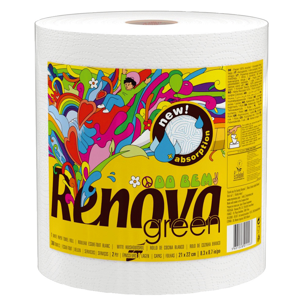 Essuie-tout Renovagreen, bobine de 240 formats