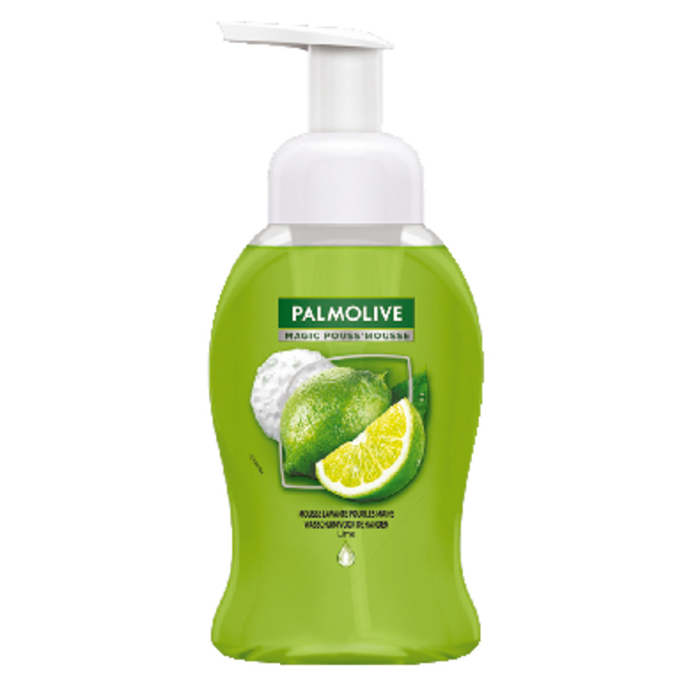 Savons Magic Pouss'mousse Palmolive citron menthe 250 ml, lot de 6