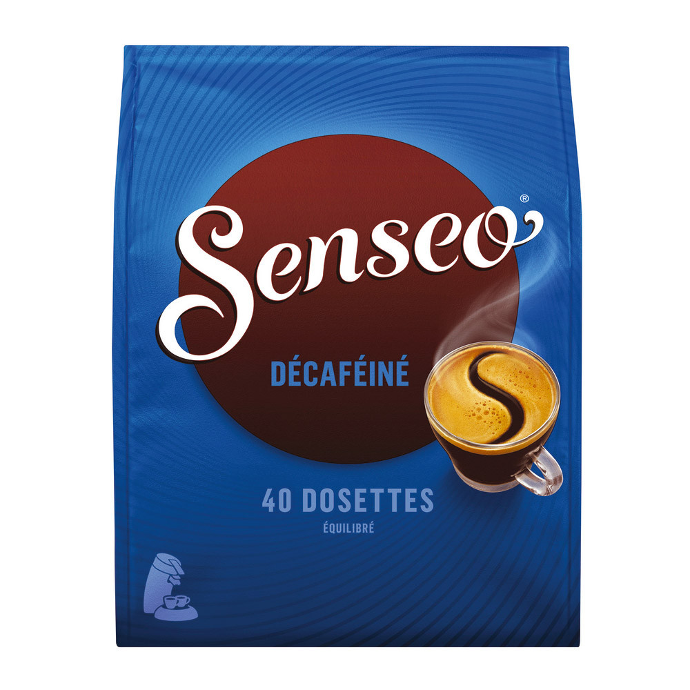 40 dosettes de café Senseo® décaféiné
