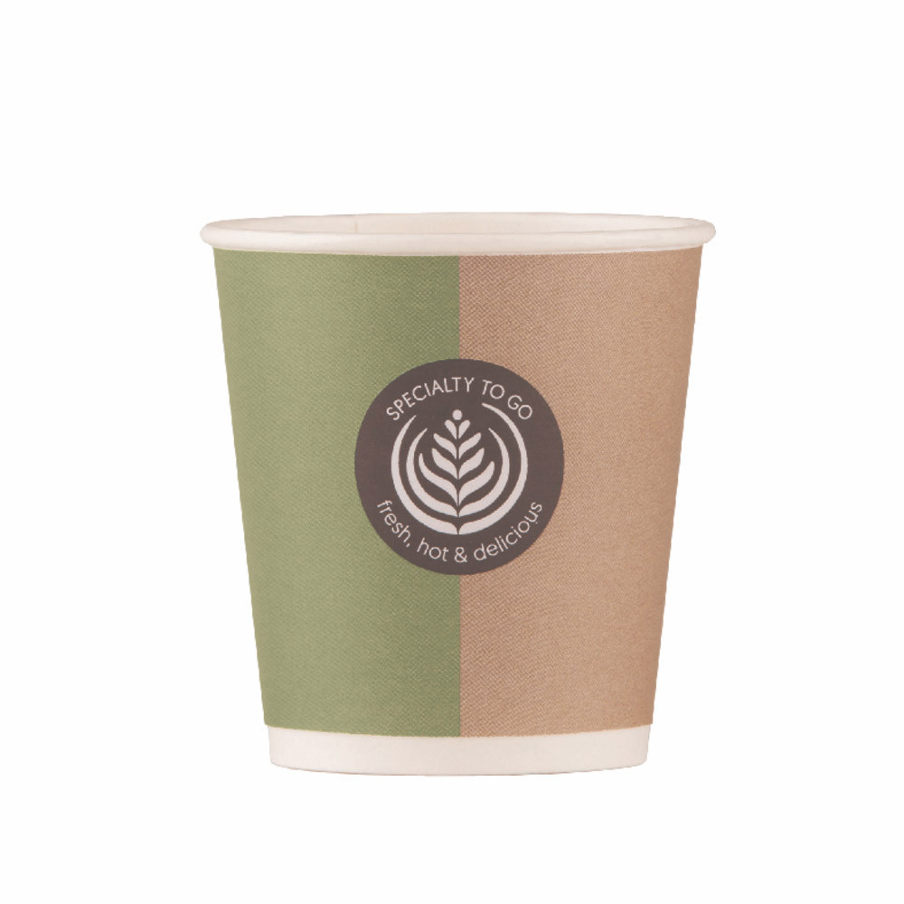 Gobelet en carton Specialty pour boissons chaudes ou froides, 10 cl colis de 80