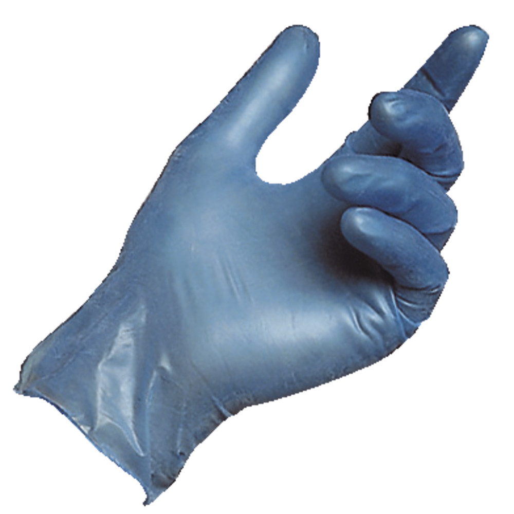 100 gants à usage court Solo nitrile 997 Mapa bleu taille 9