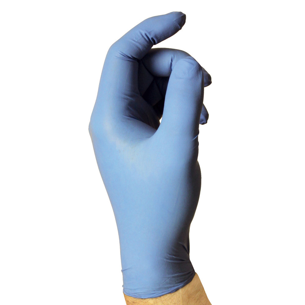 Gants alimentaires en Nitrile Ansell Versatouch 92-200, Taille 9, la boite de 100.