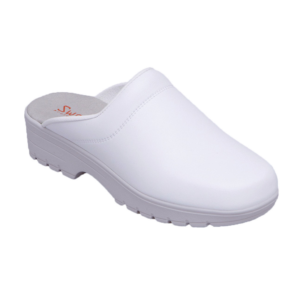 Sabots de travail mixtes Swedi Ben+ coloris blanc, taille 42