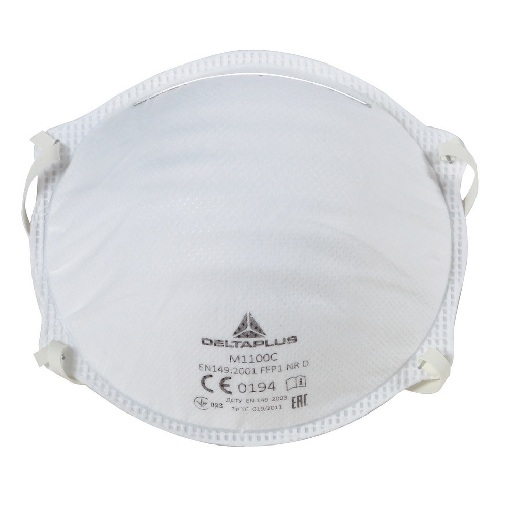 20 masques de protection FFP1 à usage court, DeltaPlus