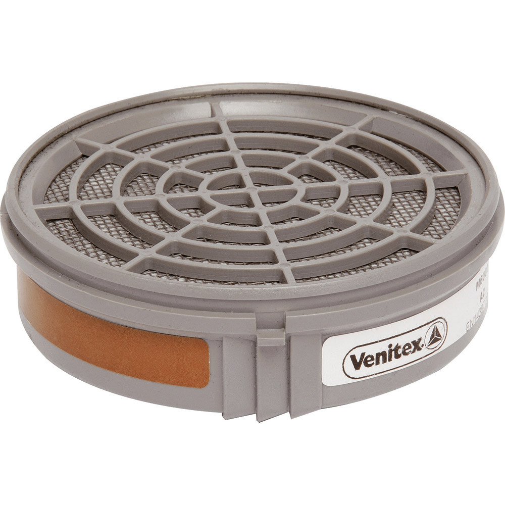 2 Galettes filtrantes A2 pour demi-masques Jupiter DeltaPlus