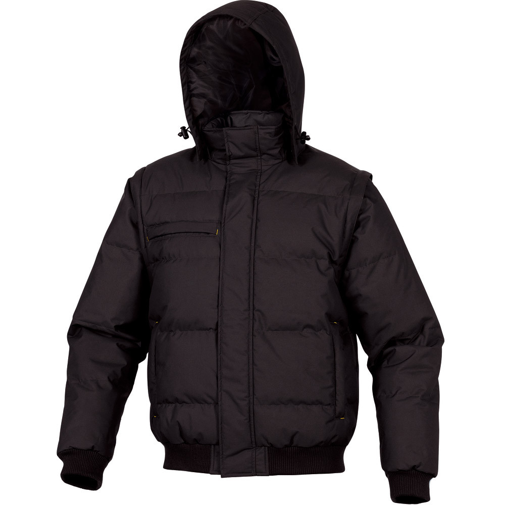 Veste sweat grise à capuche, Delta Plus, taille XXL