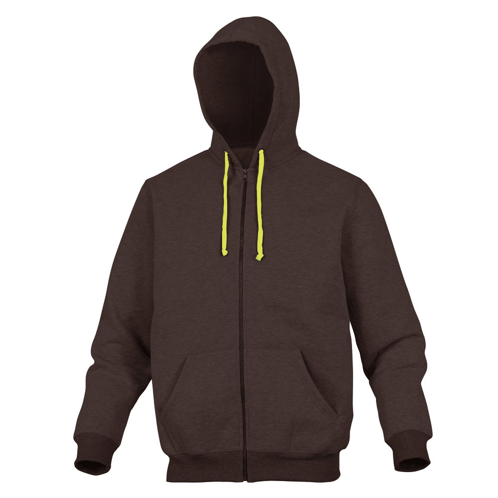 Veste sweat molleton à capuche Delta Plus, taille XXL