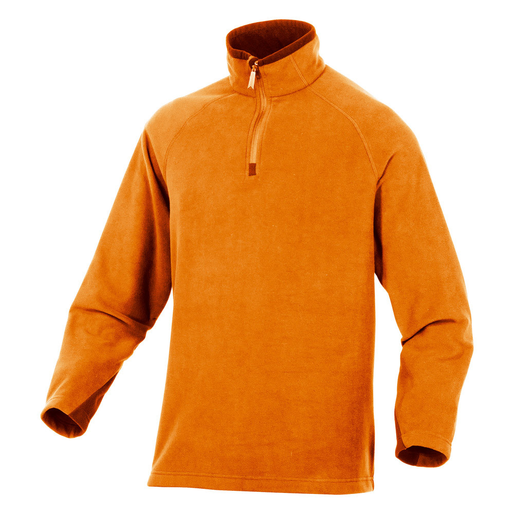 Sous-pull en laine polaire orange Alma, DeltaPlus, taille L
